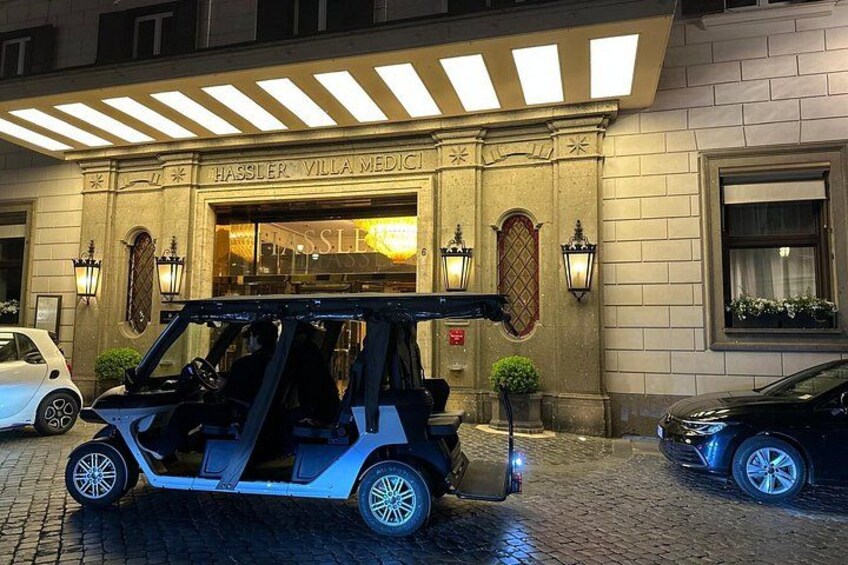 Discover Rome in 3 hours Premium Golf Cart Tour 2