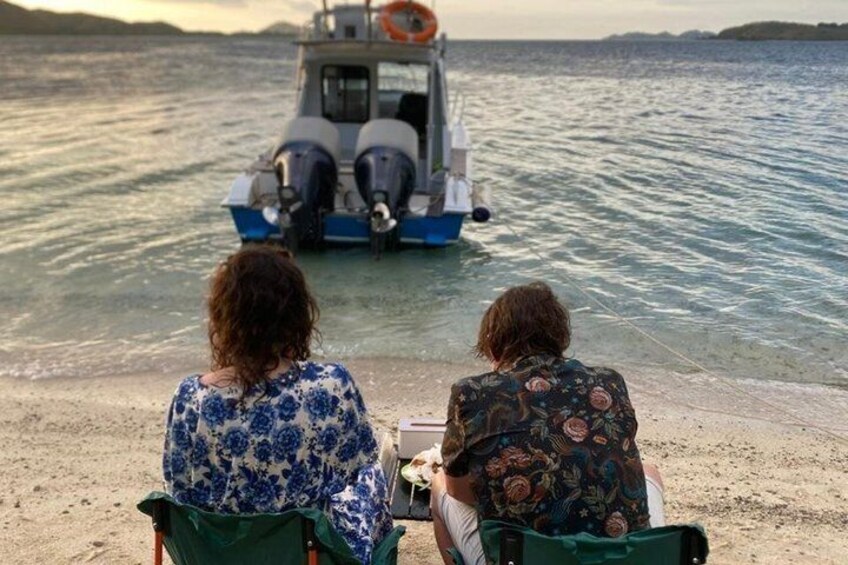 Private Komodo Speedboat Day Trip with Sunset & Beach BBQ Add-Ons 2