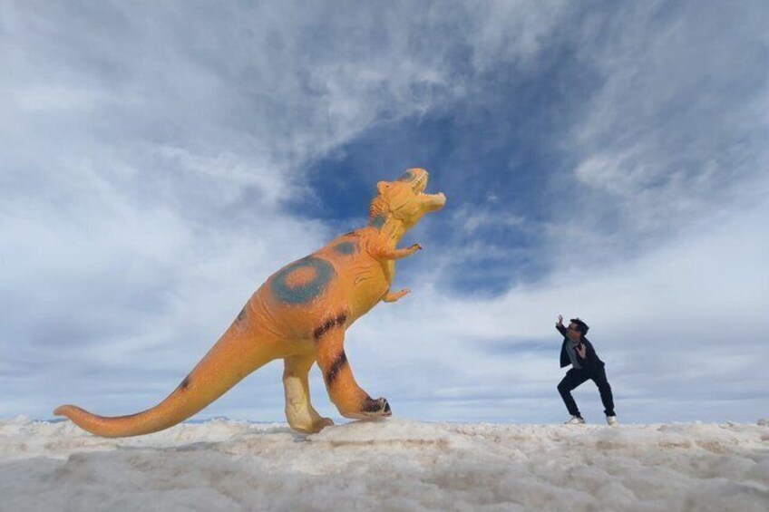 Uyuni Salt Tour 1 Day with English Guide Sunset Reflections 1
