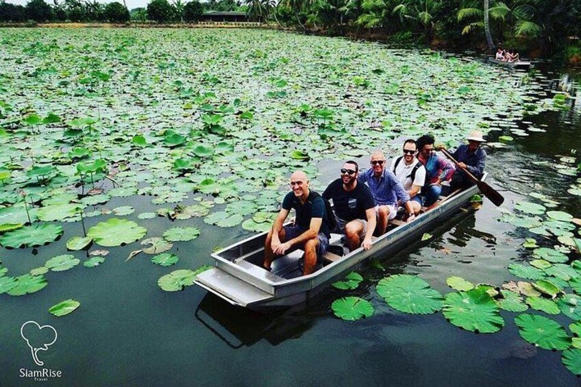 Collecting lotus flowers 1