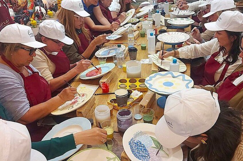 Chianti Wine Experience at Sonnino Castle Ceramics by Corsini 5