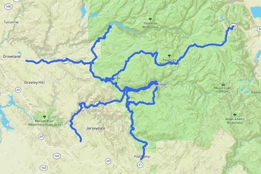 Self-Guided Audio Driving Tour in Yosemite 2