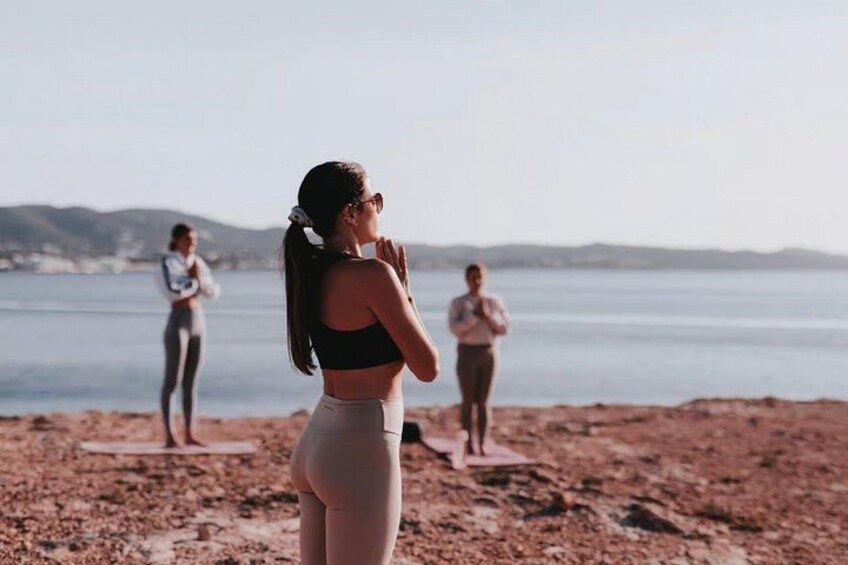 Ibiza Secret Sunset Cove Yoga and Cava Experience 5