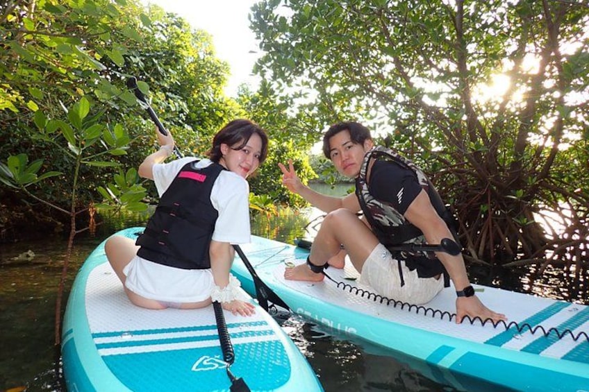 Hidden Jungle Mangrove SUP in Miyakojima (English tour) 1