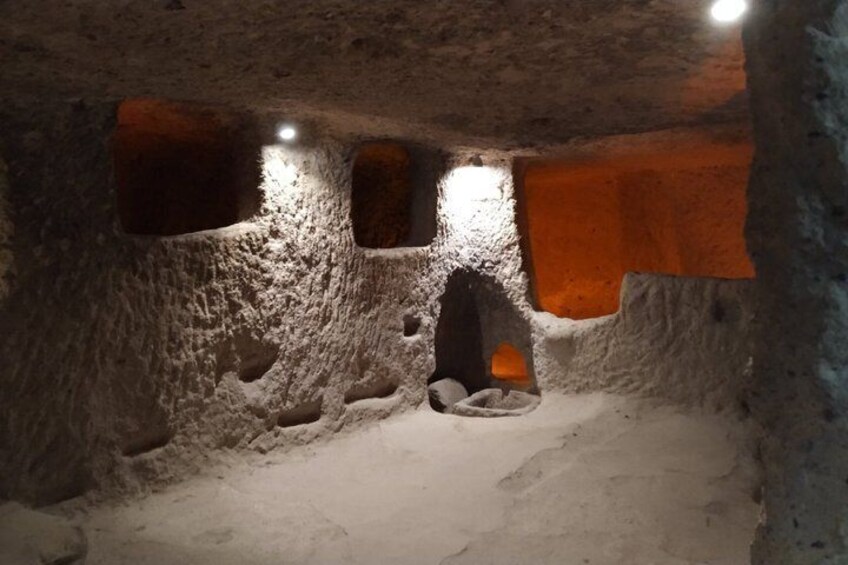 Explore the ancient underground city and discover Cappadocia’s historical heritage. 2