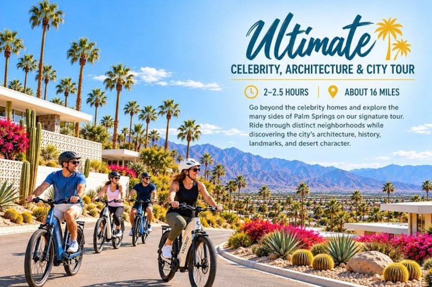 Ultimate Celebrity, Architecture & City E-Bike Tour 1