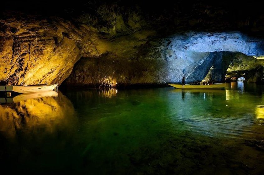 Swiss Alps Discovery Gorges Underground Lake and Wine 5