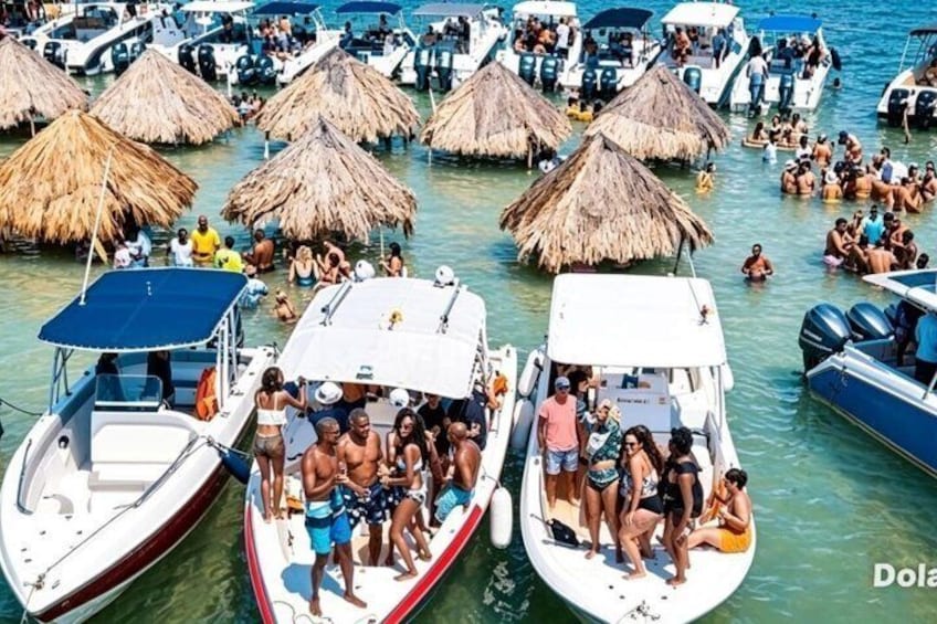 Cartagena Rosario Islands Boat Tour I’m baru cholon end party 3