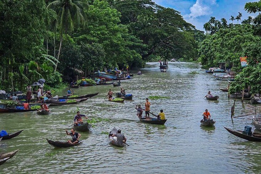 Barisal Backwater Tour Floating Markets and Authentic Rural Life 4