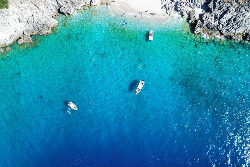 Private Boat Tour: Grama Bay and +15 Beaches of Himarë, Albania 1