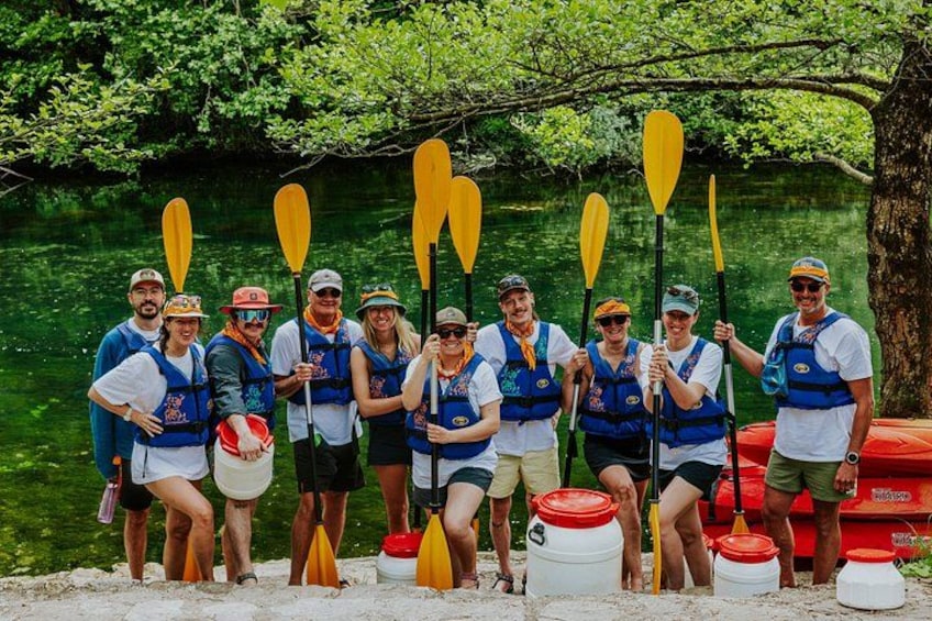 Morning Kayak Experience in Cetina Canyon Beginner Friendly 1