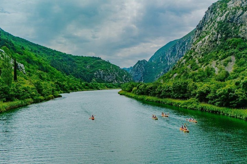 Morning Kayak Experience in Cetina Canyon Beginner Friendly 5
