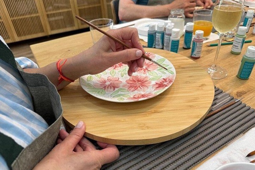 Ceramic Painting Workshop in Portugal 3