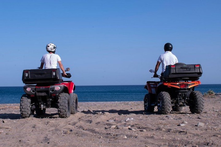 Rhodes ATV Quad Guided Off Road Tour 2 person on 1 Quad 2