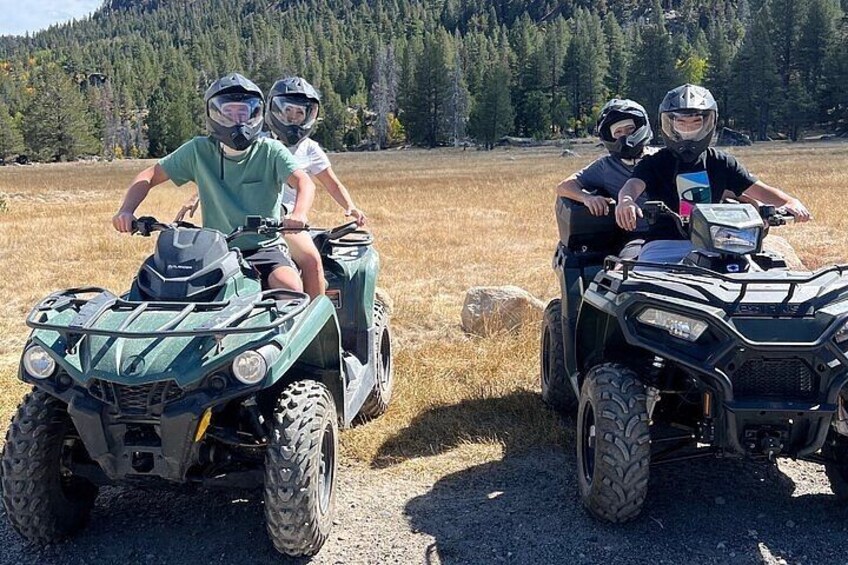 Lake Tahoe ATV Tour to a Hidden Alpine Lake on a 2 seater ATV 1