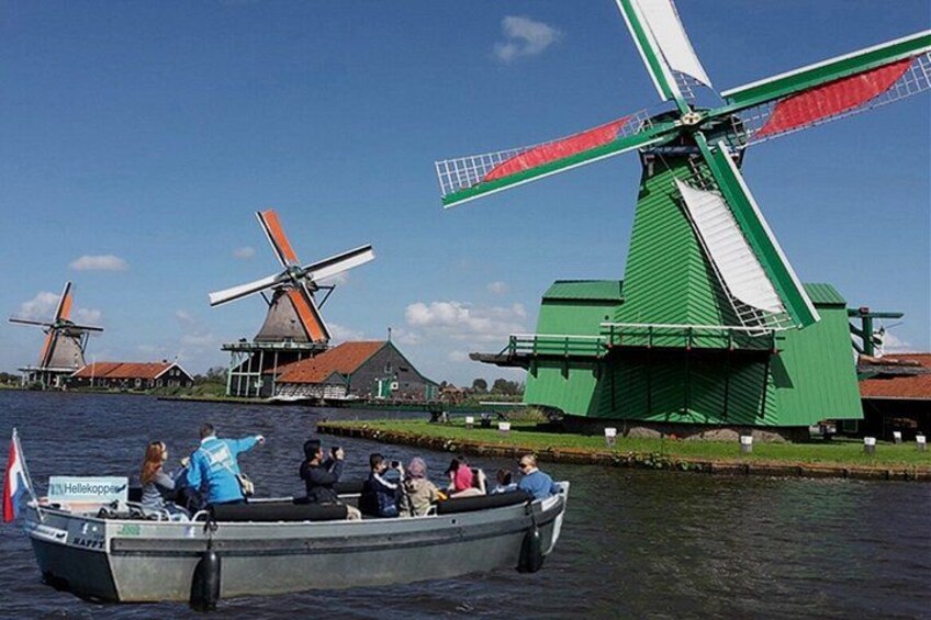 Windmills Amsterdam: Private Windmill Tour & Boat Ride 1