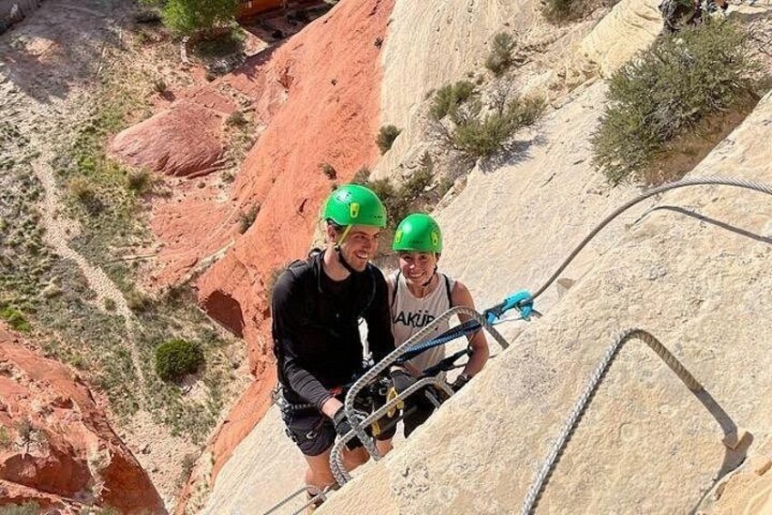 East Zion Via Ferrata & Rappelling Experience (1 Hr) 3