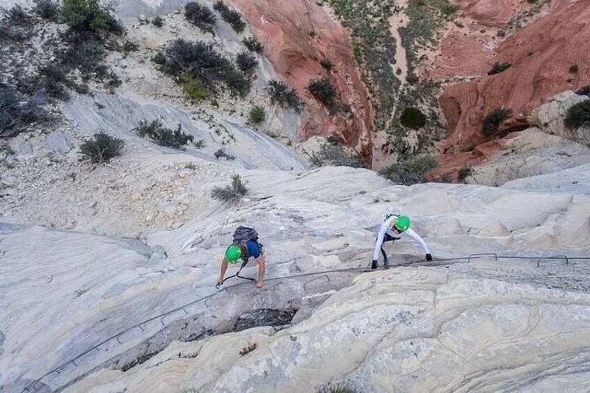East Zion Via Ferrata & Rappelling Experience (1 Hr) 4