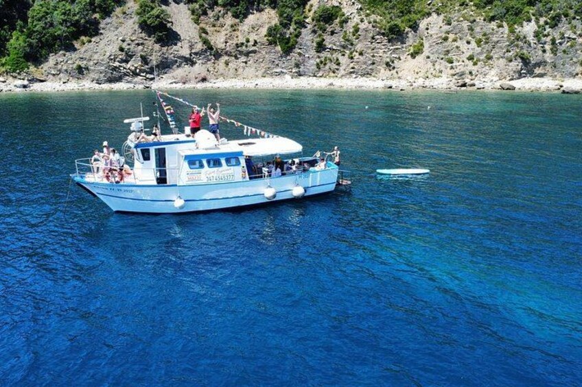 Fishing on the Island of Elba with lunch on board 1