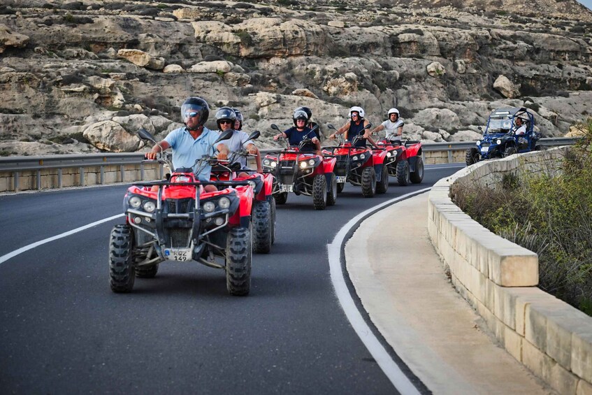 Picture 1 for Activity Gozo Island: Sunset Quad Bike Tour 3
