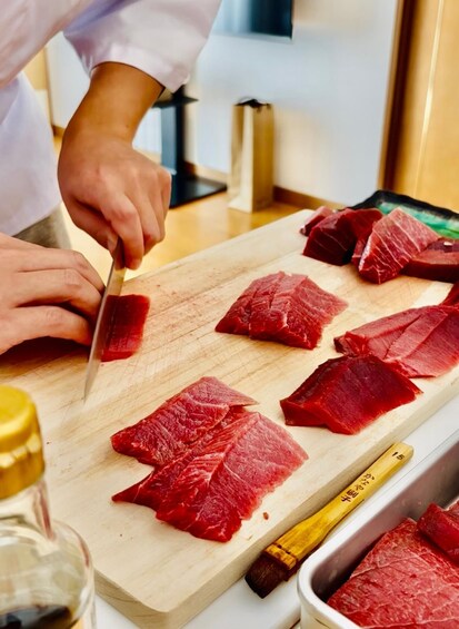 Picture 7 for Activity Tokyo: Private Edomae Sushi Class at a Sushi Teacher’s Home 5