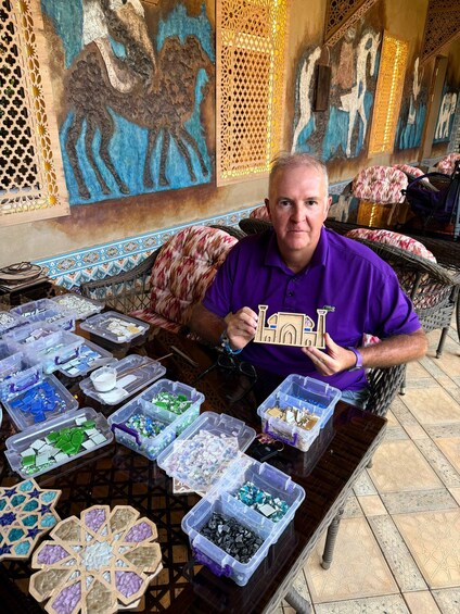 Picture 4 for Activity Samarkand: Timurid Blue Mosaic Art Workshop 2