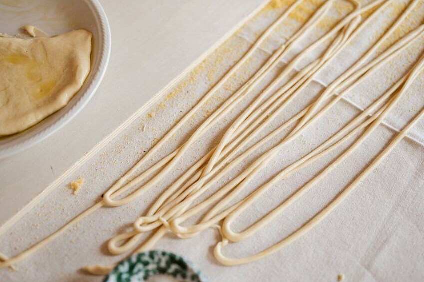 From Cortona Pasta Class Brunello Tasting Lunch 2