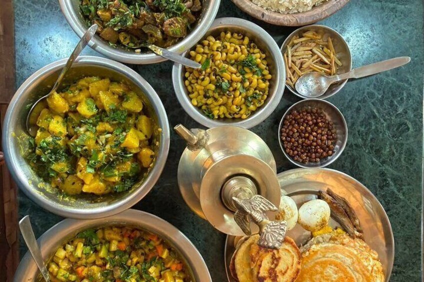 Newari Cooking Class with a Home Chef- From market to the plate. 4