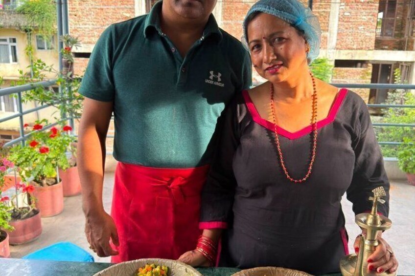 Newari Cooking Class with a Home Chef- From market to the plate. 3