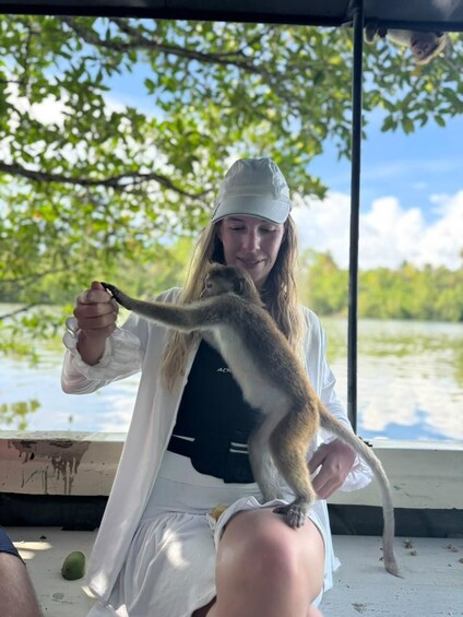 Picture 3 for Activity Koggala Lake Private Couple's Boat Safari & Cinnamon Island 3