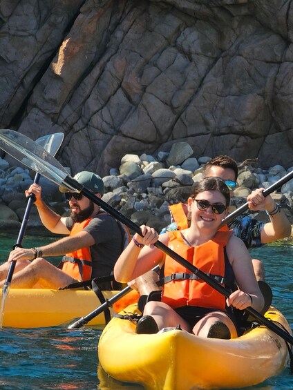 Picture 9 for Activity Blanes: Kayak and Snorkel Tour with Guide 3