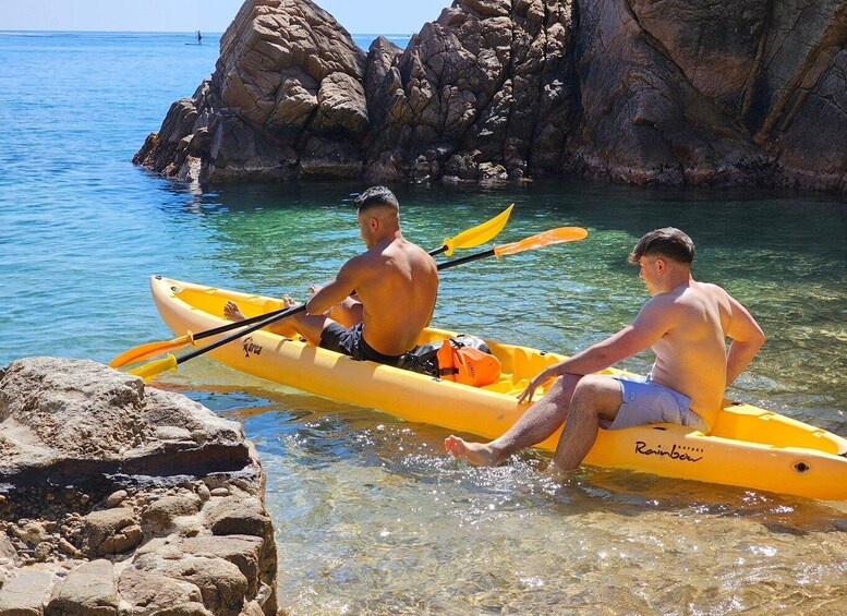 Picture 3 for Activity Blanes: Kayak and Snorkel Tour with Guide 4