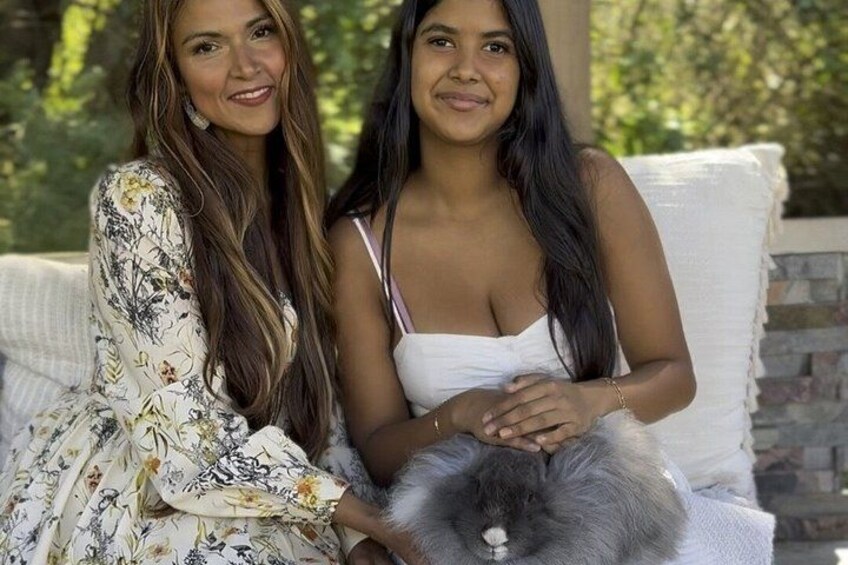 Alpaca Llama and Bunny Tea Parties 2