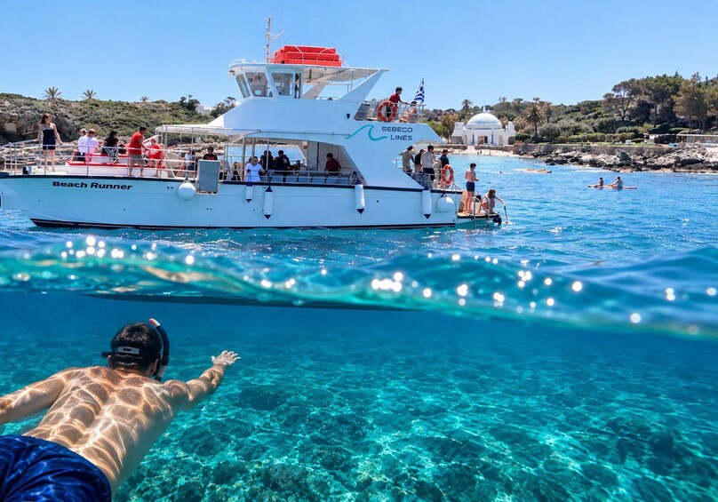 Rhodes: Swimming Cruise to Anthony Quinn & Kallithea Springs 1