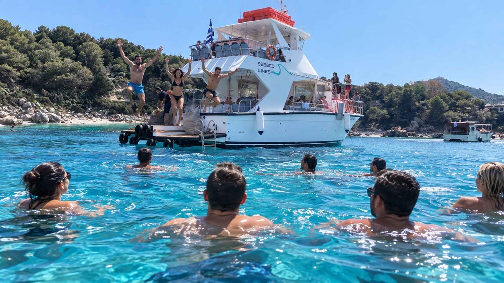 Picture 2 for Activity Rhodes: Swimming Cruise to Anthony Quinn & Kallithea Springs 2