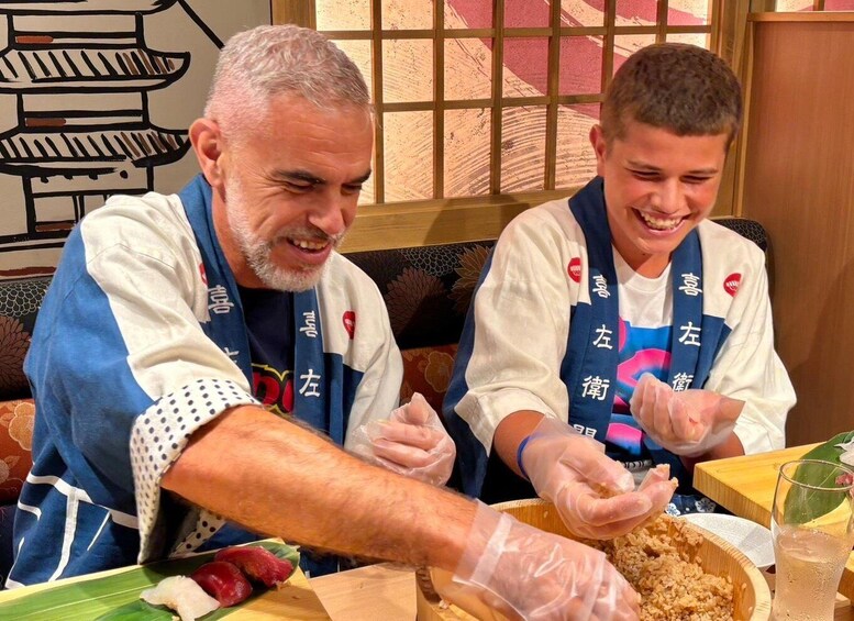 Picture 188 for Activity Kyoto: Sushi Making Class at Sushi Restaurant Before Open 2
