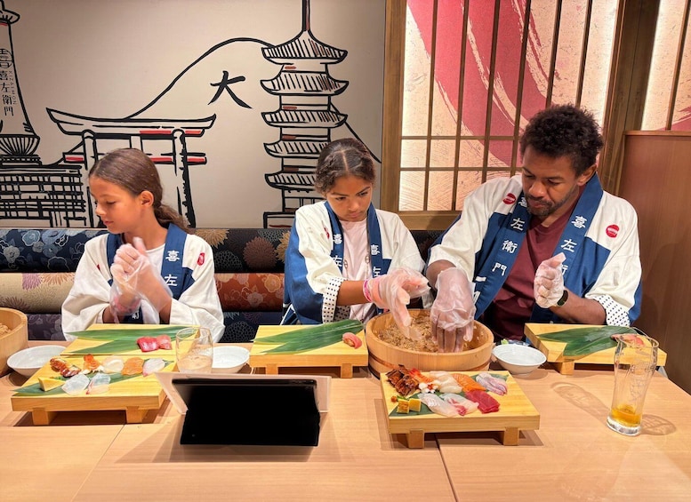 Picture 187 for Activity Kyoto: Sushi Making Class at Sushi Restaurant Before Open 4