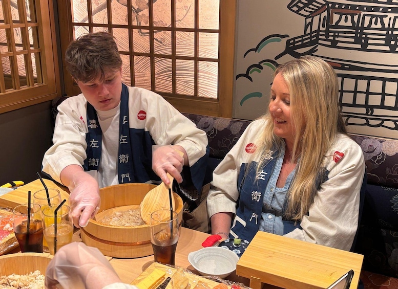 Picture 392 for Activity Kyoto: Sushi Making Class at Sushi Restaurant Before Open 4