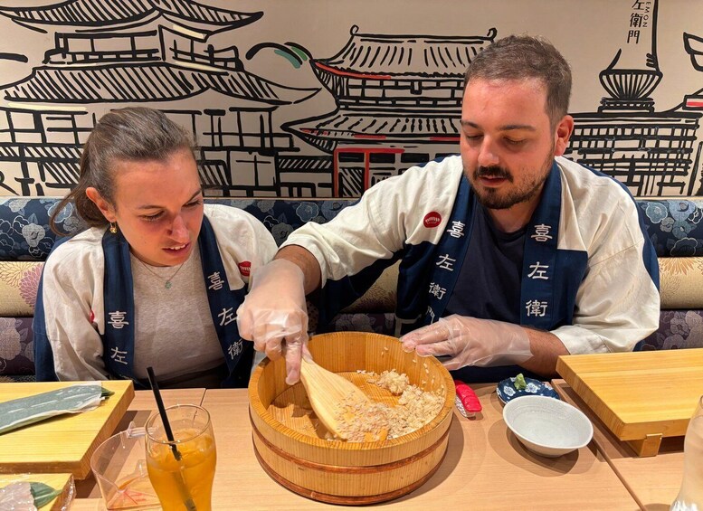 Picture 271 for Activity Kyoto: Sushi Making Class at Sushi Restaurant Before Open 2