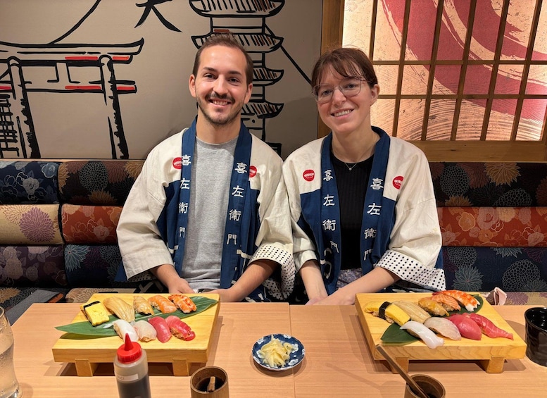 Picture 371 for Activity Kyoto: Sushi Making Class at Sushi Restaurant Before Open 2