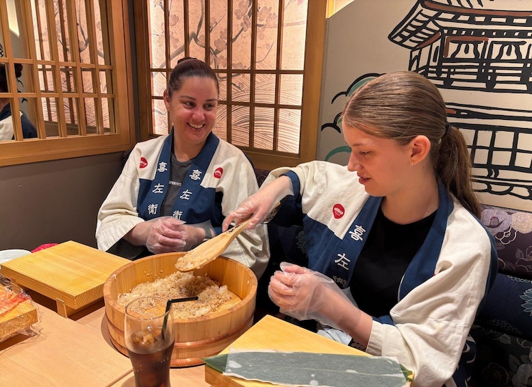 Picture 415 for Activity Kyoto: Sushi Making Class at Sushi Restaurant Before Open 3