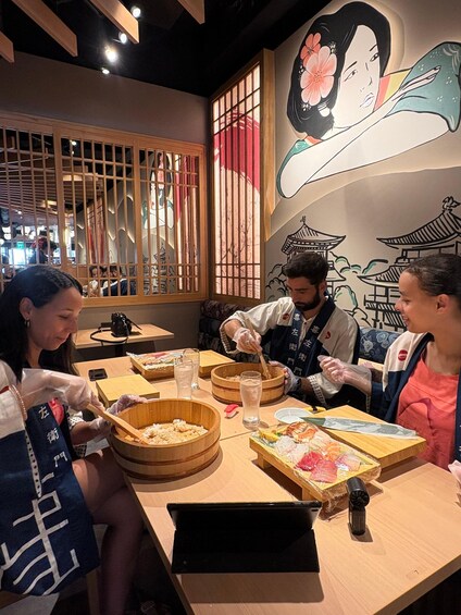 Picture 204 for Activity Kyoto: Sushi Making Class at Sushi Restaurant Before Open 3
