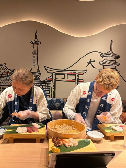 Picture 295 for Activity Kyoto: Sushi Making Class at Sushi Restaurant Before Open 5