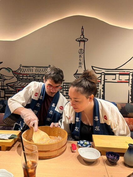 Picture 277 for Activity Kyoto: Sushi Making Class at Sushi Restaurant Before Open 2