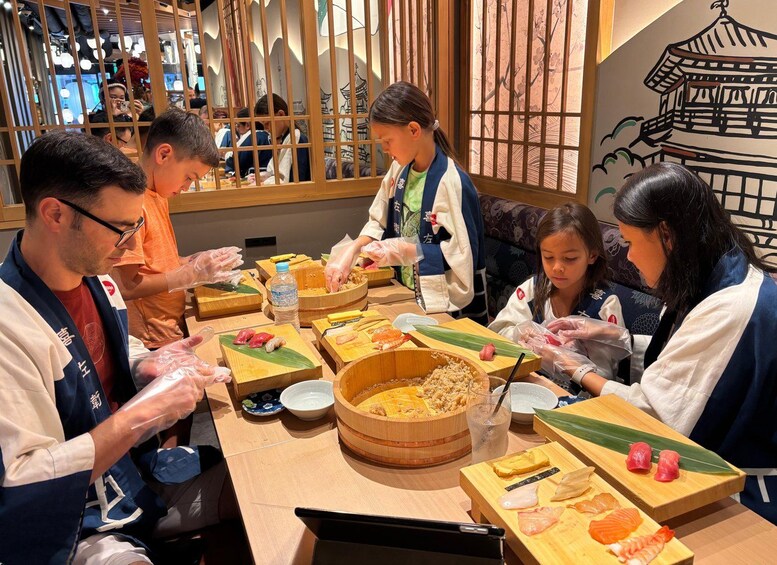 Picture 411 for Activity Kyoto: Sushi Making Class at Sushi Restaurant Before Open 3
