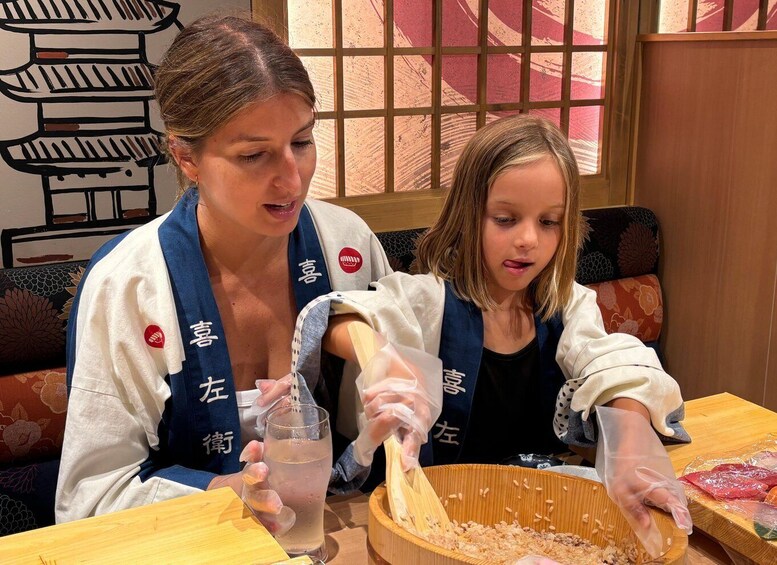 Picture 274 for Activity Kyoto: Sushi Making Class at Sushi Restaurant Before Open 4