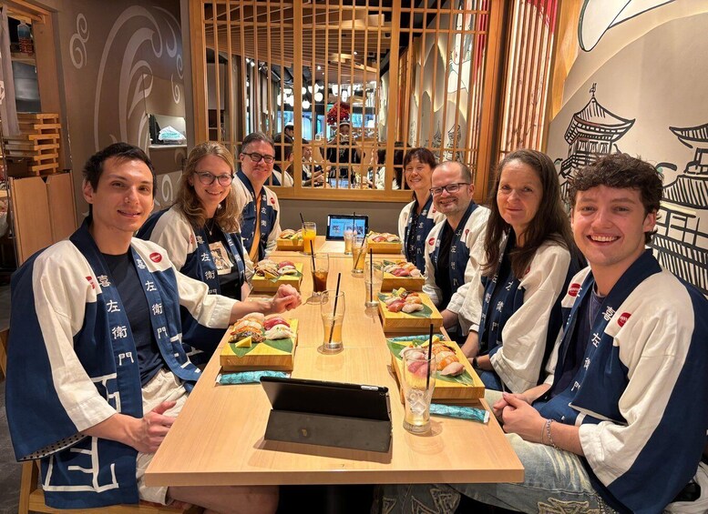 Picture 287 for Activity Kyoto: Sushi Making Class at Sushi Restaurant Before Open 3
