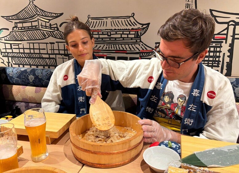 Picture 179 for Activity Kyoto: Sushi Making Class at Sushi Restaurant Before Open 3