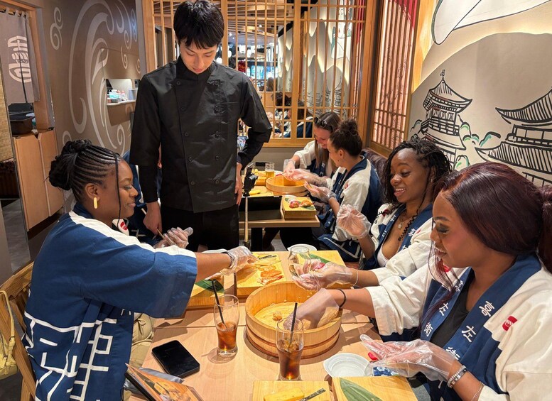 Picture 426 for Activity Kyoto: Sushi Making Class at Sushi Restaurant Before Open 2
