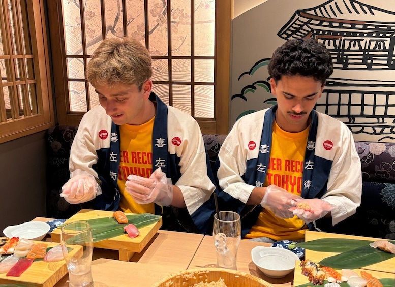 Picture 184 for Activity Kyoto: Sushi Making Class at Sushi Restaurant Before Open 3